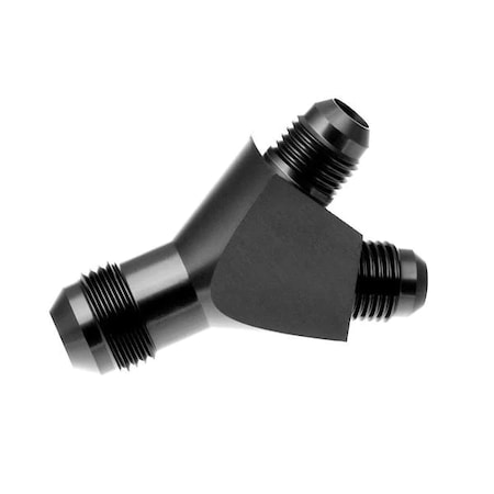 Red Horse Performance -10 SINGLE INLET TO -10 DUAL OUTLET - BLACK 930-10-10-2